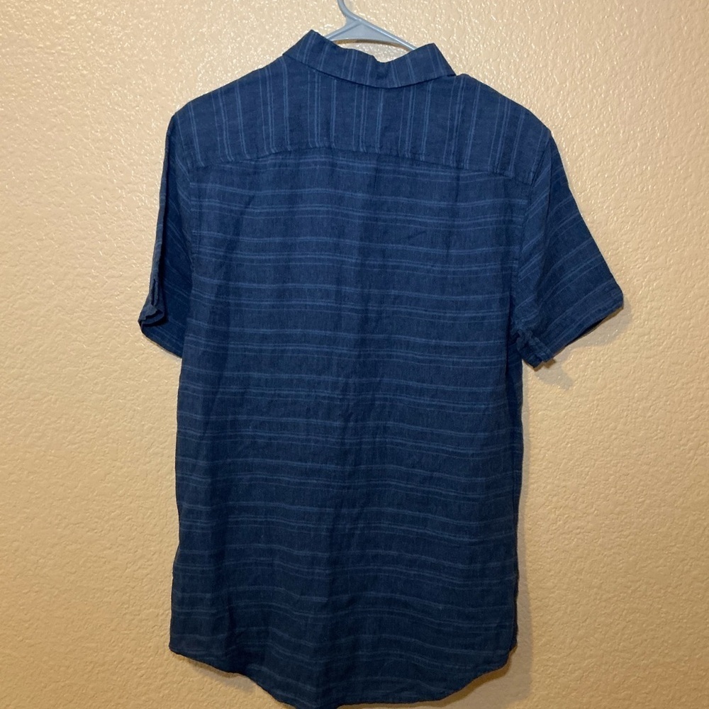 Ben Sherman Navy Casual Button Down Shirt - Picture 4 of 4